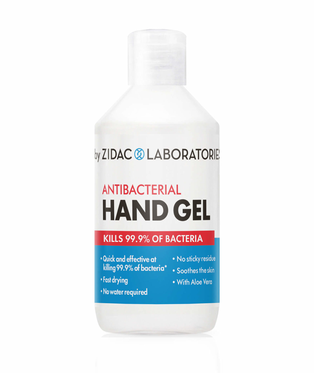 Antibacterial Hand Gel 100ml Standard Zidac