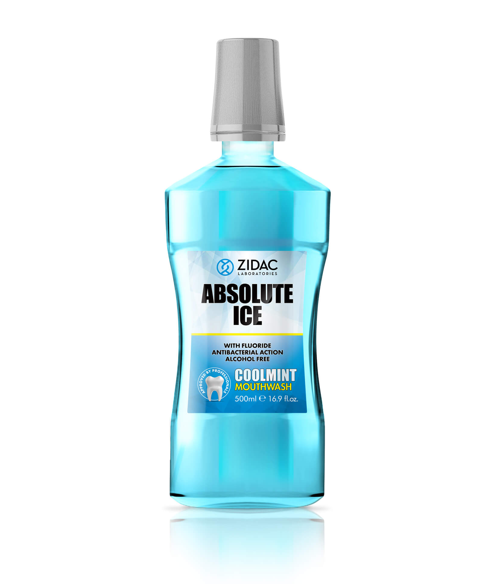 Absolute Ice Coolmint Mouthwash | Zidac