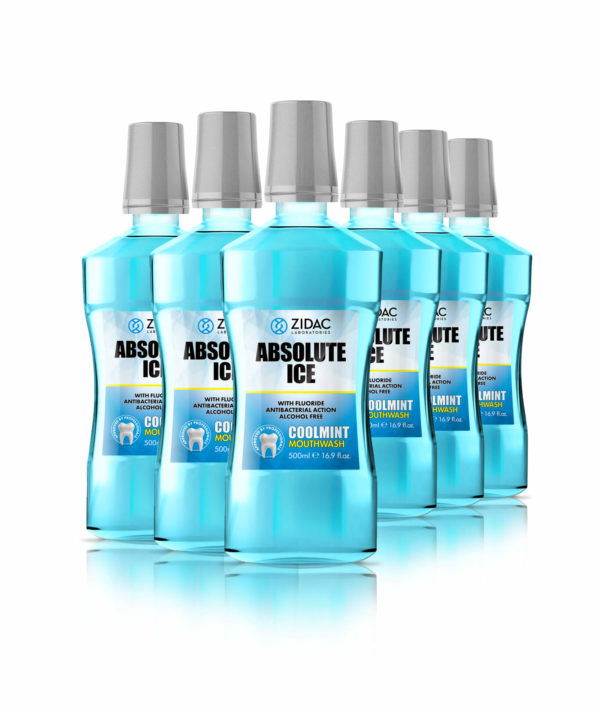 Absolute Ice Coolmint Mouthwash Multipack | Zidac