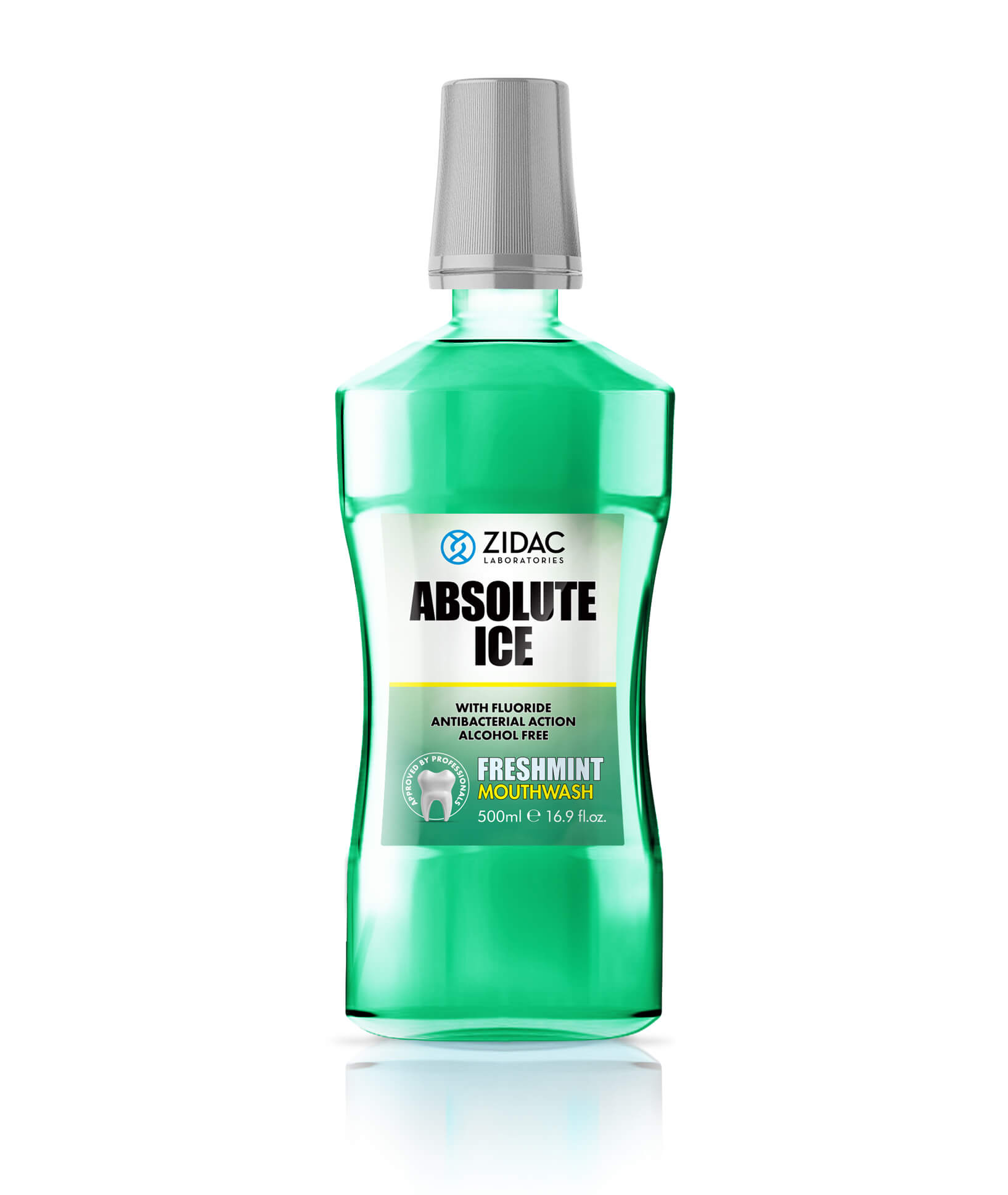 Absolute Ice Freshmint Mouthwash | Zidac