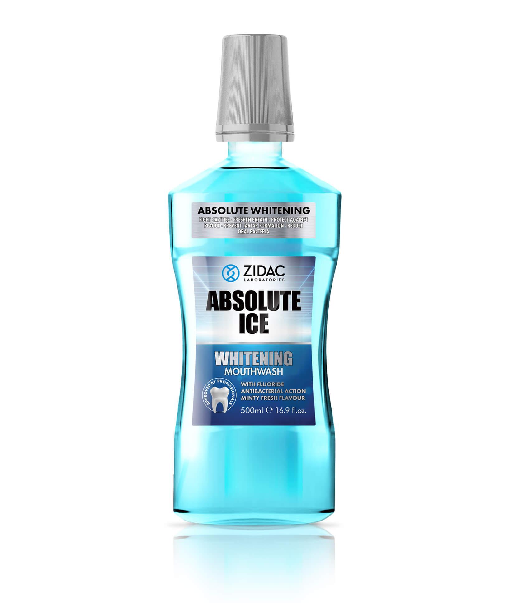 Absolute Ice Whitening Mouthwash | Zidac